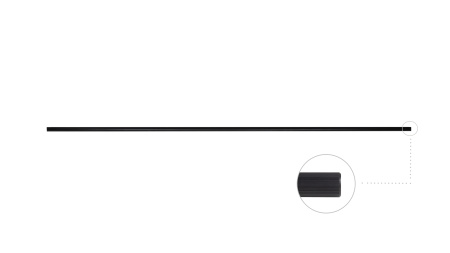 Пруток LINE PR003BL.1/960 (BL - Матовый чёрный)