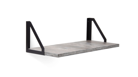 Полкодержатель CORNER P306BL.4 (BL - Матовый чёрный), компл (2шт.)