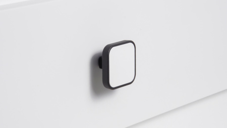 Мебельная ручка CUBO BASICO RC524GR.1/W (GR - Серый, W- белый)