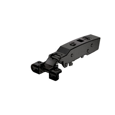 9091230 Петля Sensys 8661 для ал. рам, угол 95гр, чашка ТА32,  накладная, B12,5, черный обсидиан