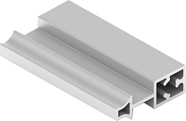 Рамка средняя SLIM, Серебро матовое 5,4м (Aristo) AV0590.VP540.SLMAN.CJ