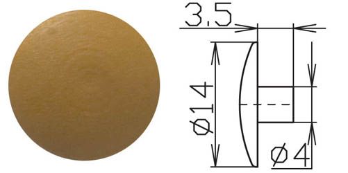 Заглушка под еврошуруп №11