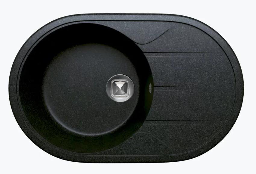 Мойка овальная Tolero Classic R-116 (Уголь) арт. 943698