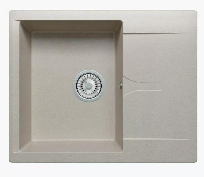 Мойка прямоугольная GALS-620 (№14 Серый) арт. 444508 Polygran