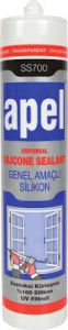 Силиконовый герметик  APEL 320мл/280г (картридж)