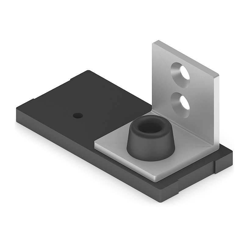 Заглушка верхней двухпол. напр., алюм., Чёрный мат. AS0026.VP000.BKSPC.CY (Aristo)