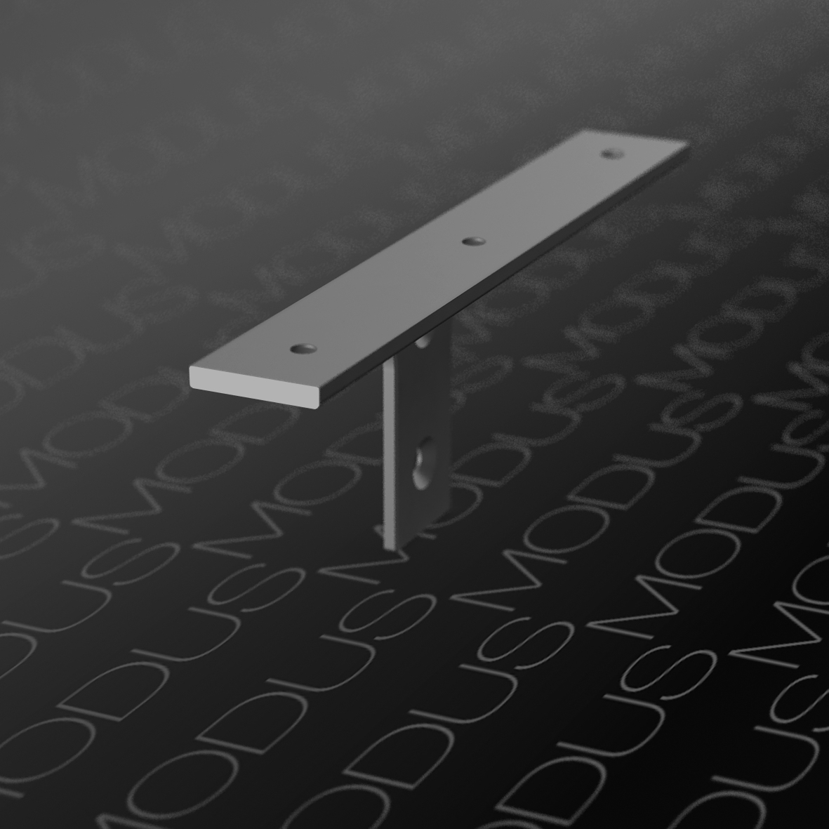 PDD Полкодержатель горизонтальный, Серебро (А00) MODUS