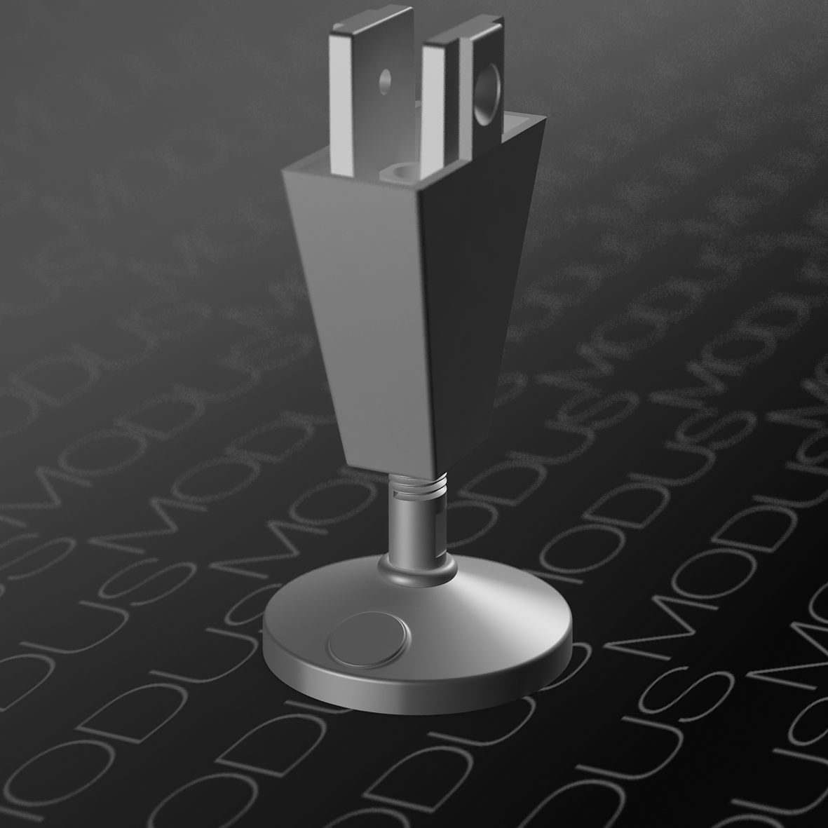 KPP01 Комплект крепления к полу, Черный (А26) MODUS