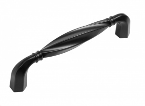 Мебельная ручка ADAGIO RS452BL.4/128 (BL - Чёрный матовый)