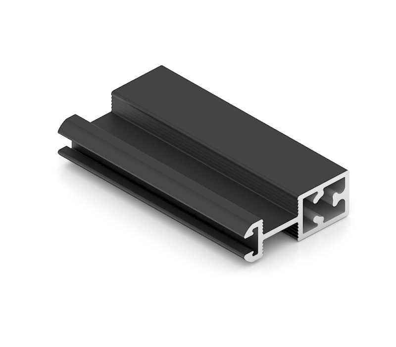 Рамка средняя SLIM декор, Чёрный матовый 5,4м (Aristo) AV0699.VP540.BKSPC.CJ