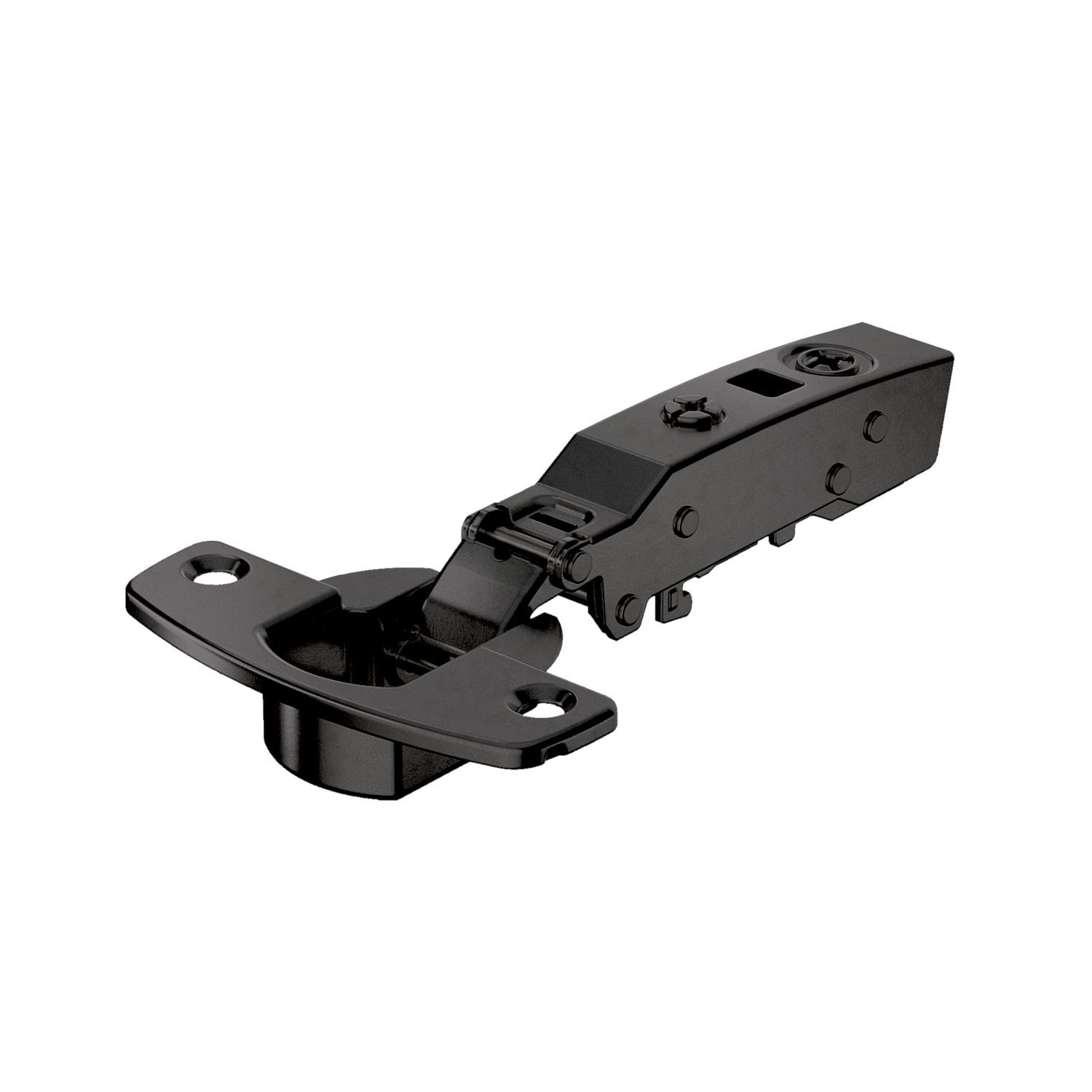 9091758 Петля Sensys 8661, угол 95гр, чашка TH52 D35, накладная, B12,5, черный обсидиан