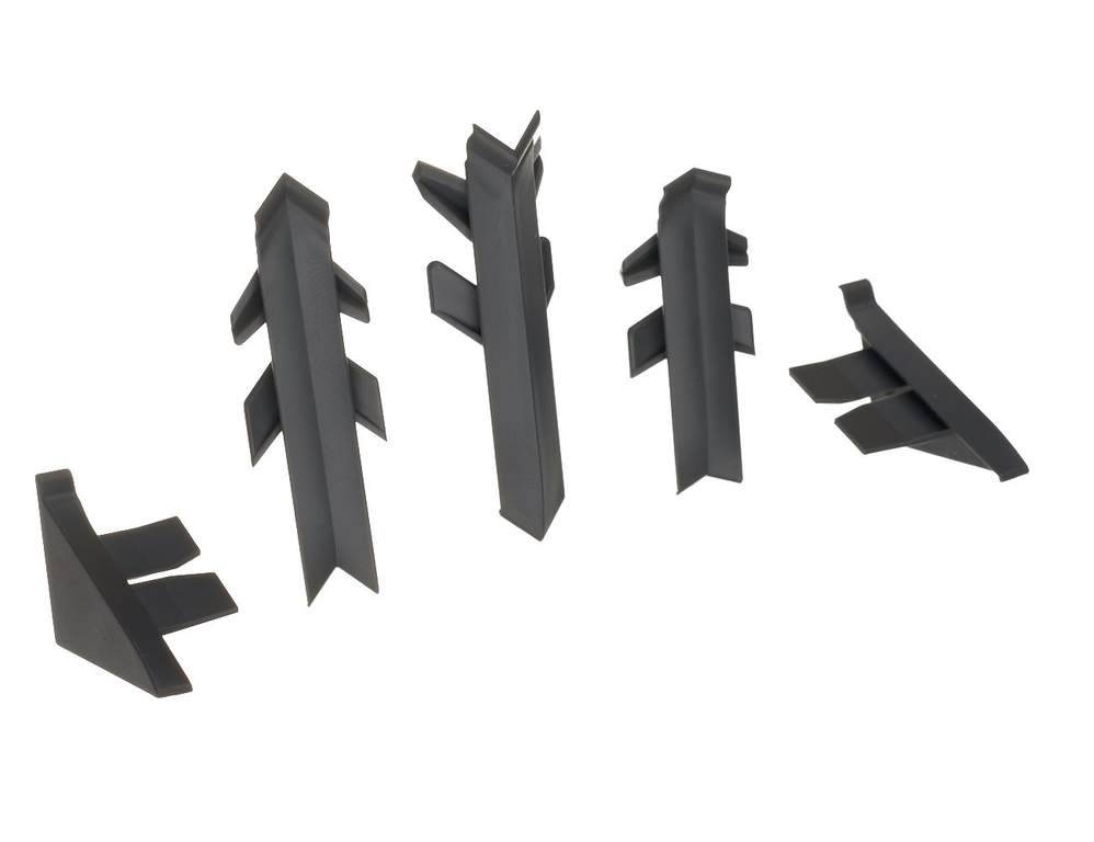 Комплект фасон. част. к плинтусу  SB 135 98149 серый                