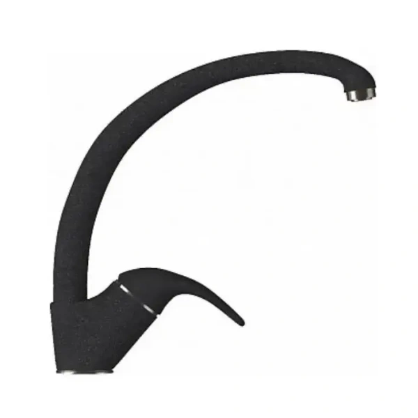 Смеситель кухонный Высокий (Polygran №16 Черный) арт. 726279 Polygran