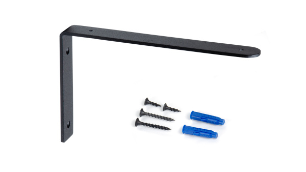 Полкодержатель BASE P301BL.4 (BL - Чёрный матовый)