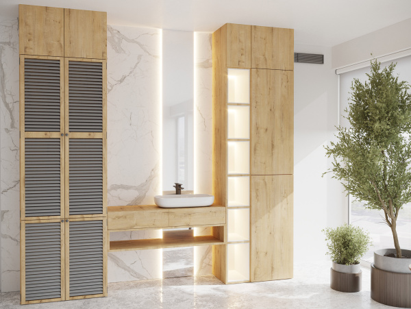 ЛДСП Бунратти Wood line (2750*1830*10мм) NORDECO(Ч)