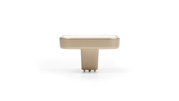 Мебельная ручка CUBO BASICO RC524RCHMP.1/W(RCHMP-Розовое шампанское, W-Белый)