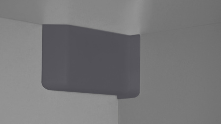 CH05/GRPH - Навес для шкафов (2 ШТ компл.с заглушками и крепежом, до 95 кг) (Boyard)