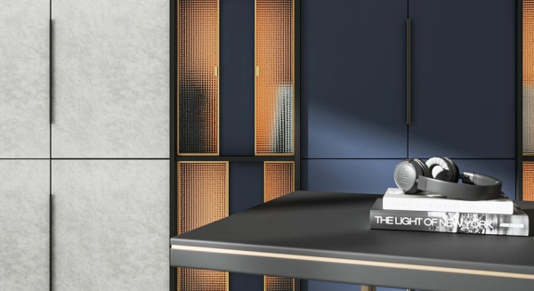 МДФ панель 3049 Глубокий синий матовый 8 гр. (2800*1220*18 мм) AGT 3Р