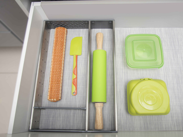 PC06/GR/290 x 472 - Поддон-делитель д/столовых приборов (серый), Boyard