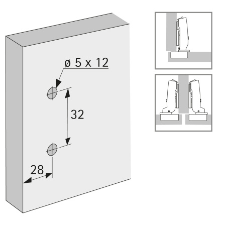9071622 Монтажная планка System 8099 Sensys, Intermat, L28, D3, евровинты