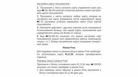 Замок накладной электронный с ключом-картой SECRET Z601BL.5 (Boyard)