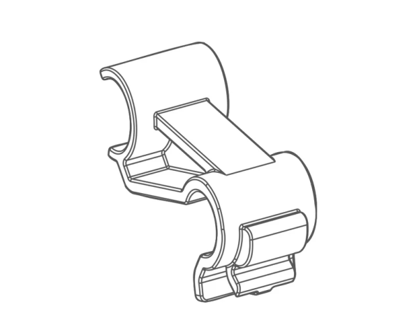 Ограничитель угла открывания фасада до 100° для TOP STAY ST, Темно-серый арт.17312 DTC