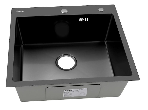 Мойка ARS 500*505 мм BLACK PVD NANO арт. 37699 ARONA