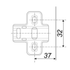 Мебельная петля H302C02/2410