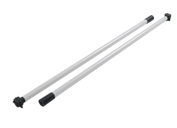 SBR01/W/ L270 - Продольный круглый рейлинг д/направляющих SB (белый) Boyard