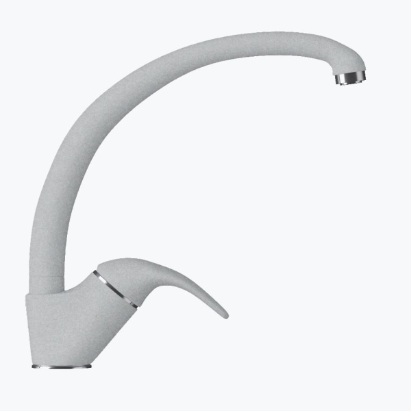 Смеситель кухонный Высокий (Платина) арт. 963856