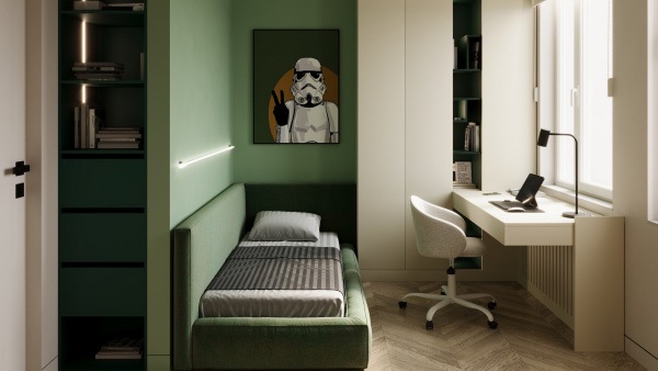 МДФ Egger PerfectSense Smart R011 MS Мягкий фисташковый (2800*1220*18 мм)