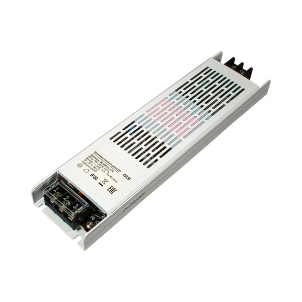 ИП IP20 в тонком металлическом корпусе 24V-120W (GLS)