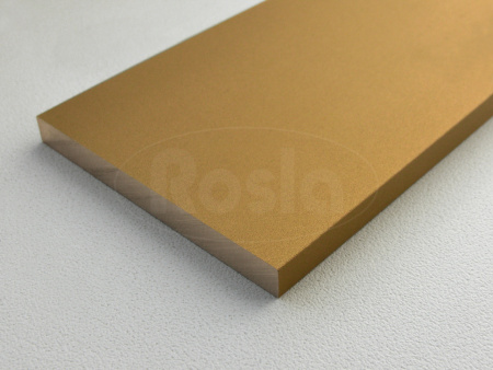 Профиль рамочный узкий F1-17 (золото матовое) L=6.0 м Росла