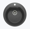 Мойка круглая ATOL-520 (№16 Черный) арт. 627444 Polygran