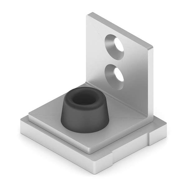 Заглушка верхней однопол. напр., алюм., Серебро мат. AS0025.VP000.SLMPC.CY (Aristo)