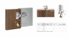 H316B02/5112/17/H8CP/H7CP/BOYARD (Петля c амортизацией в индивидуальной упаковке  90 градусов d35 НЕ