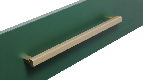 Мебельная ручка ALLEN RS067MBSG.5/320 (MBSG - Матовое брашированное сатиновое золото)