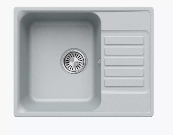 Мойка прямоугольная  Quarzbond Bond-600 (Платина) арт. 856479