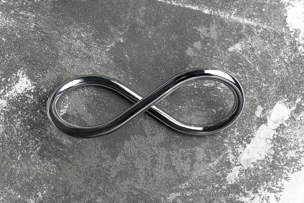 Мебельная ручка «8» RS888CP.3/96 (CP - Хром полированный)