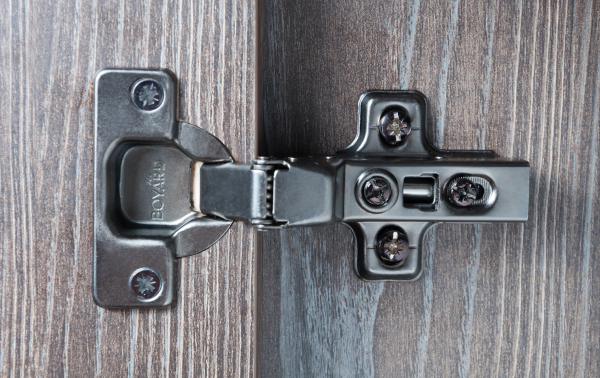 Мебельная петля H301C02/0910/BN с доводчиком тип С (черный никель)