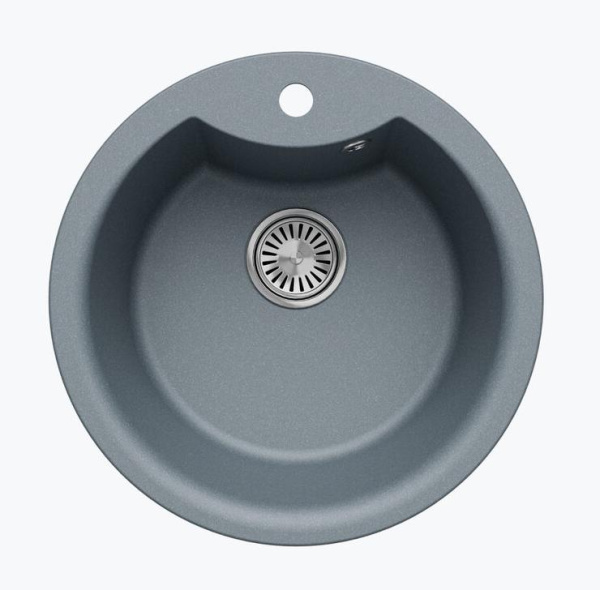 Мойка круглая Tolero Classic R-108E (Грей) арт. 855854