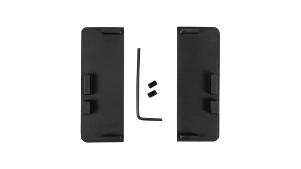 Заглушки GOLA BALANCE RZ050.04BL (BL - Чёрный матовый)