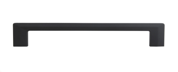 Мебельная ручка ARCADA RS285BL/CP.4/192 (BL - Чёрный матовый)