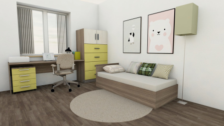 ЛДСП Дуб Солсбери R (2750*1830*16 мм) Lamarty