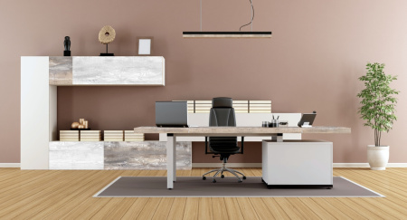 ЛДСП Бетон Пайн Белый R (2750*1830*22мм) Lamarty