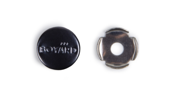 Заглушка для ручек декоративная RZ001BL (BL- Черный) Boyard