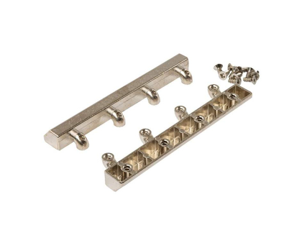 Крепление для фасада из узкой алюминиевой рамки для TOP STAY SF + 16 винтов, Никель арт.18689 DTC