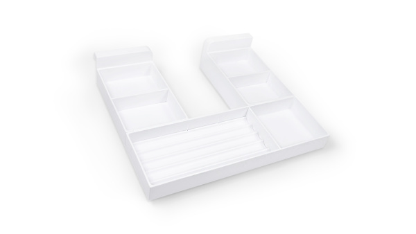 К-т лотков с держателем дна и задней стенки стандартного ящика под мойку SBH70/W