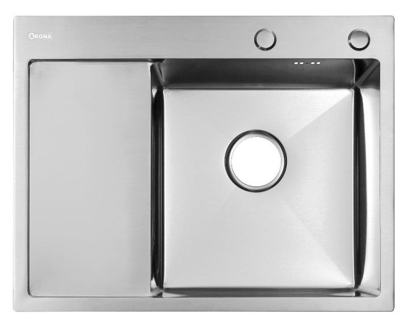 Мойка ARS 650*505 мм R-правая, SATIN арт. 37706 ARONA
