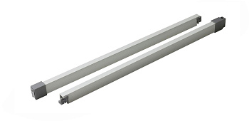 Продольный прямоугольный рейлинг для B-BOX SBR05/GR/500